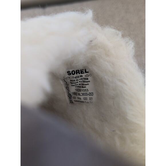 Sorel Nakiska Slide II Slippers in Quarry size 11 - Picture 4 of 4